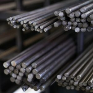 IS:2062 E165 Plain Black Round Bars Dia 6mm to 65mm