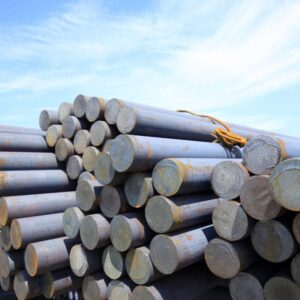 Hot rolled mild steel round bars in 53mm to 65mm sizes with black finish – Steelmet Industries
